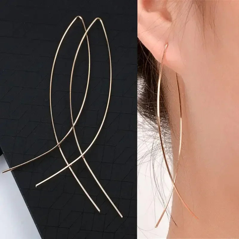 Pearl Long Earrings