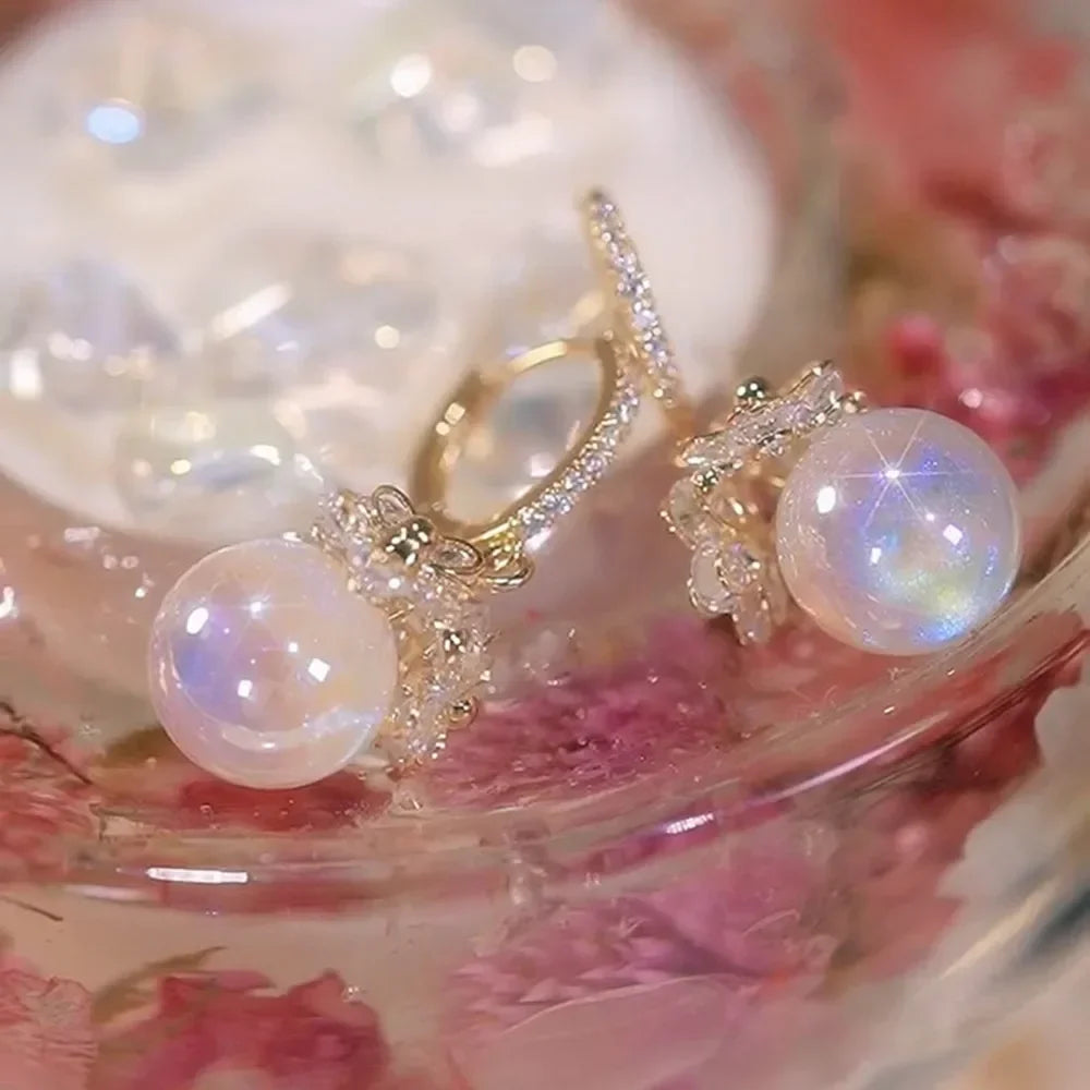 Pearl Long Earrings