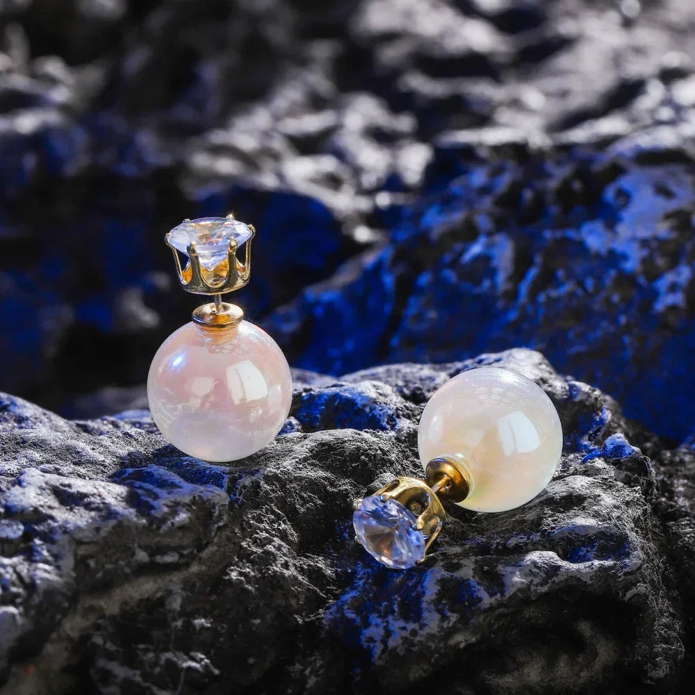 Pearl Long Earrings