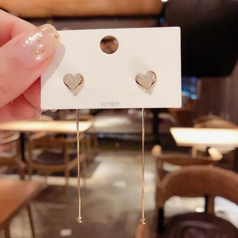 Pearl Long Earrings