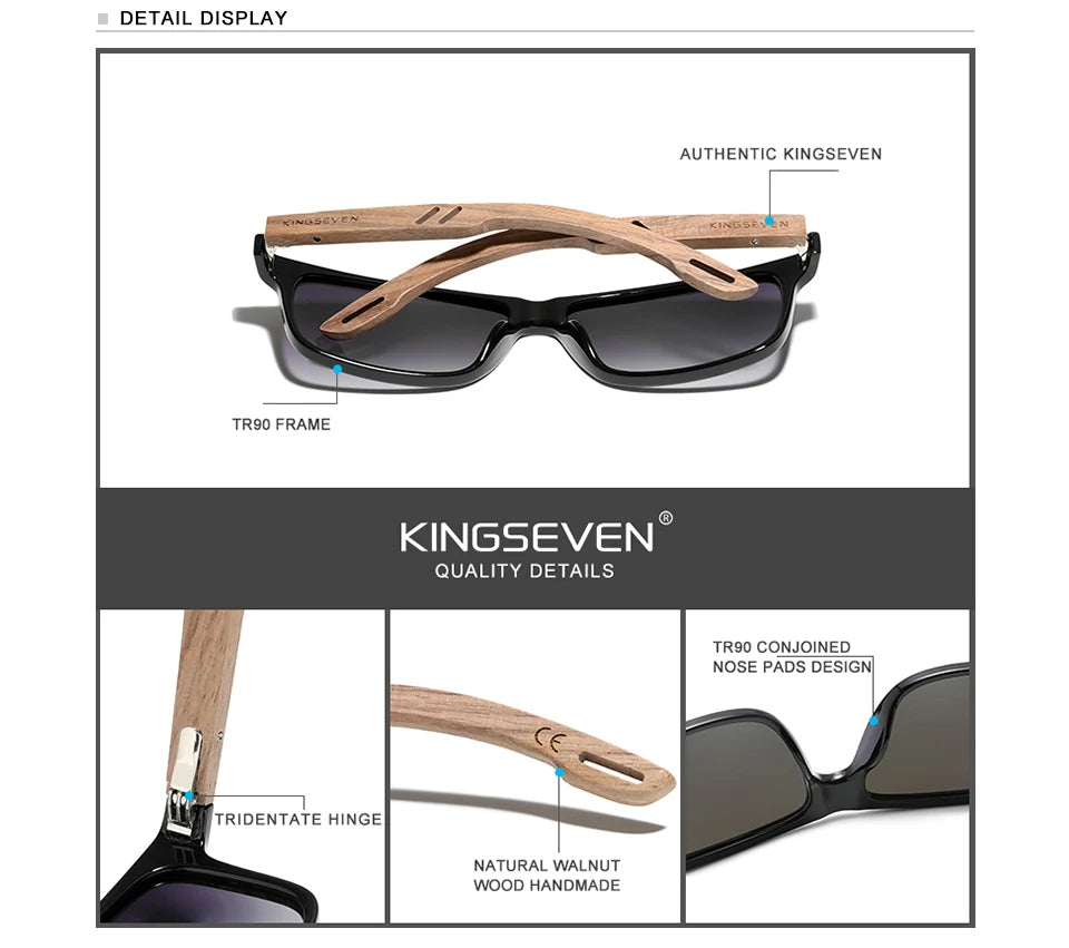 Men Wooden Sunglasses