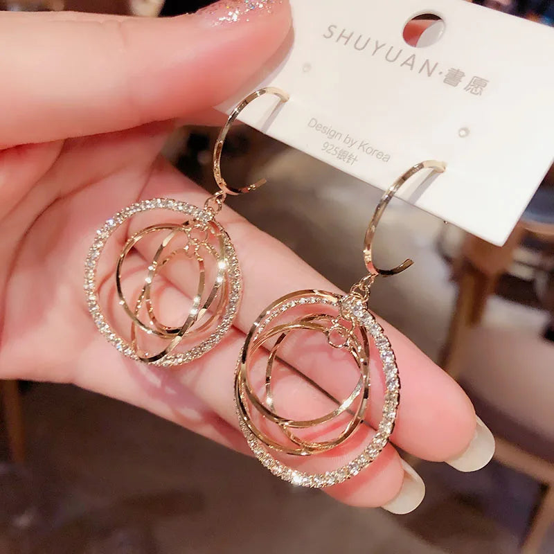 Women's Geometric Drop Earrings