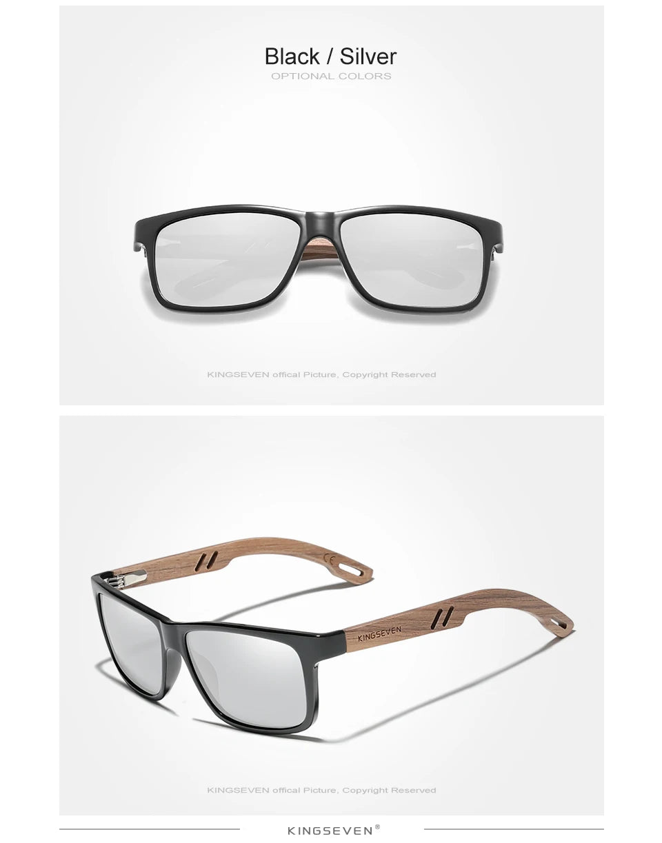 Men Wooden Sunglasses