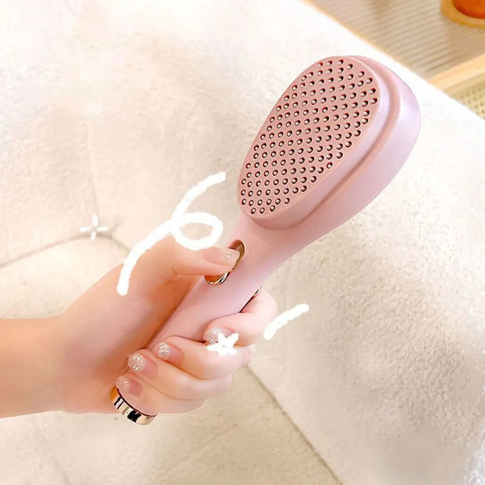 Self Cleaning Hair Brush