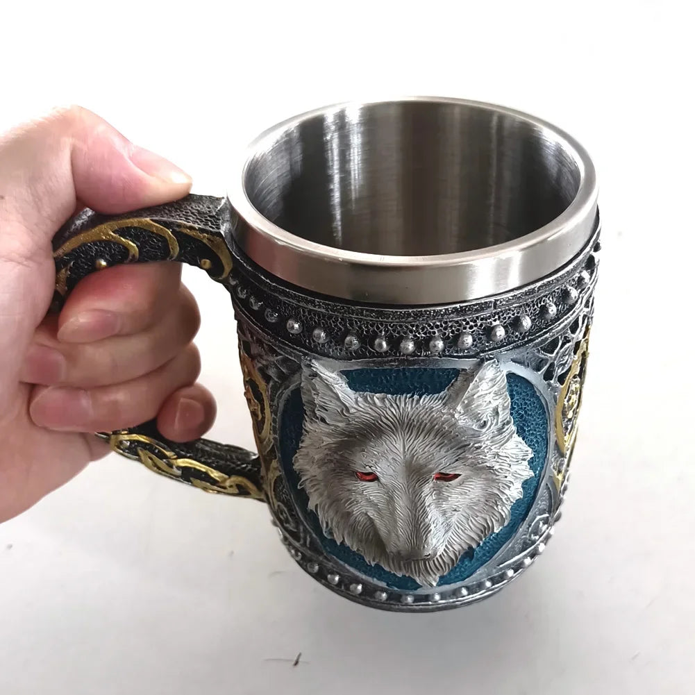 Viking Wood Style Mug