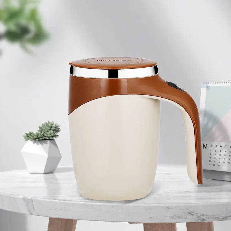 Automatic stirring mug coffee electric stirring stainless steel rotating magnetic household drinking tool