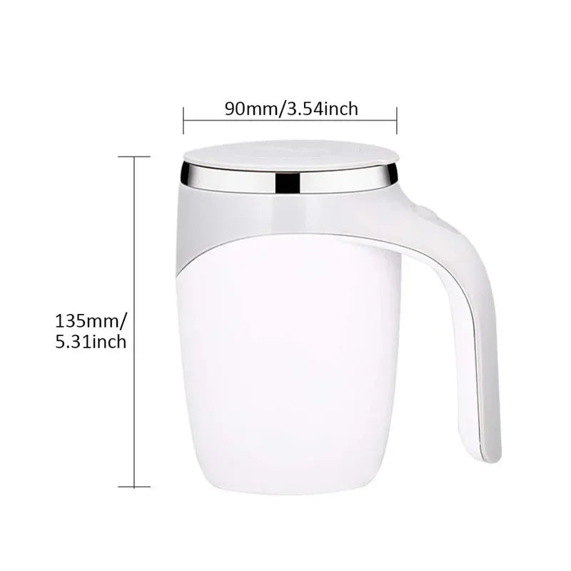 Automatic stirring mug coffee electric stirring stainless steel rotating magnetic household drinking tool