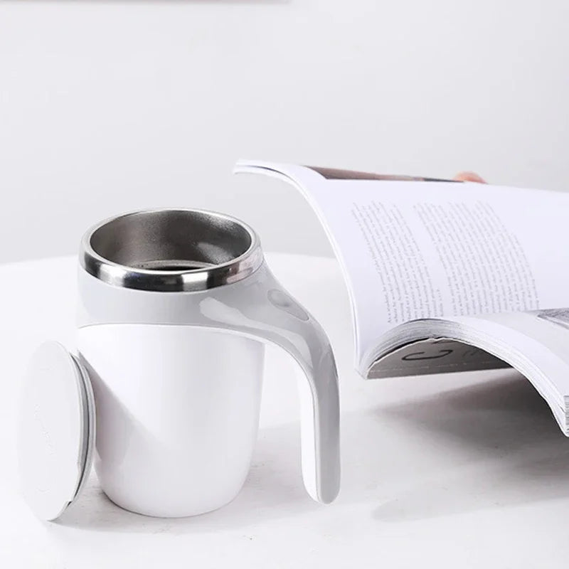 Automatic stirring mug coffee electric stirring stainless steel rotating magnetic household drinking tool