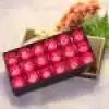 18Pcs  Scented Rose Flower Petal Bath Body Soap Wedding Party Gift