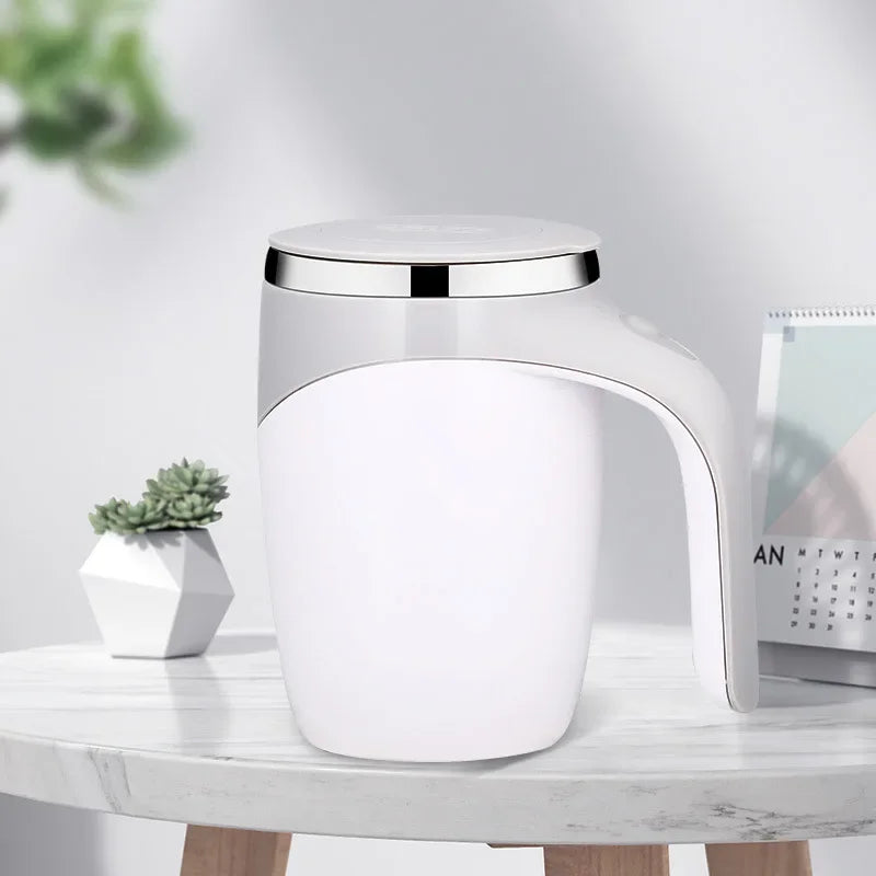 Automatic stirring mug coffee electric stirring stainless steel rotating magnetic household drinking tool