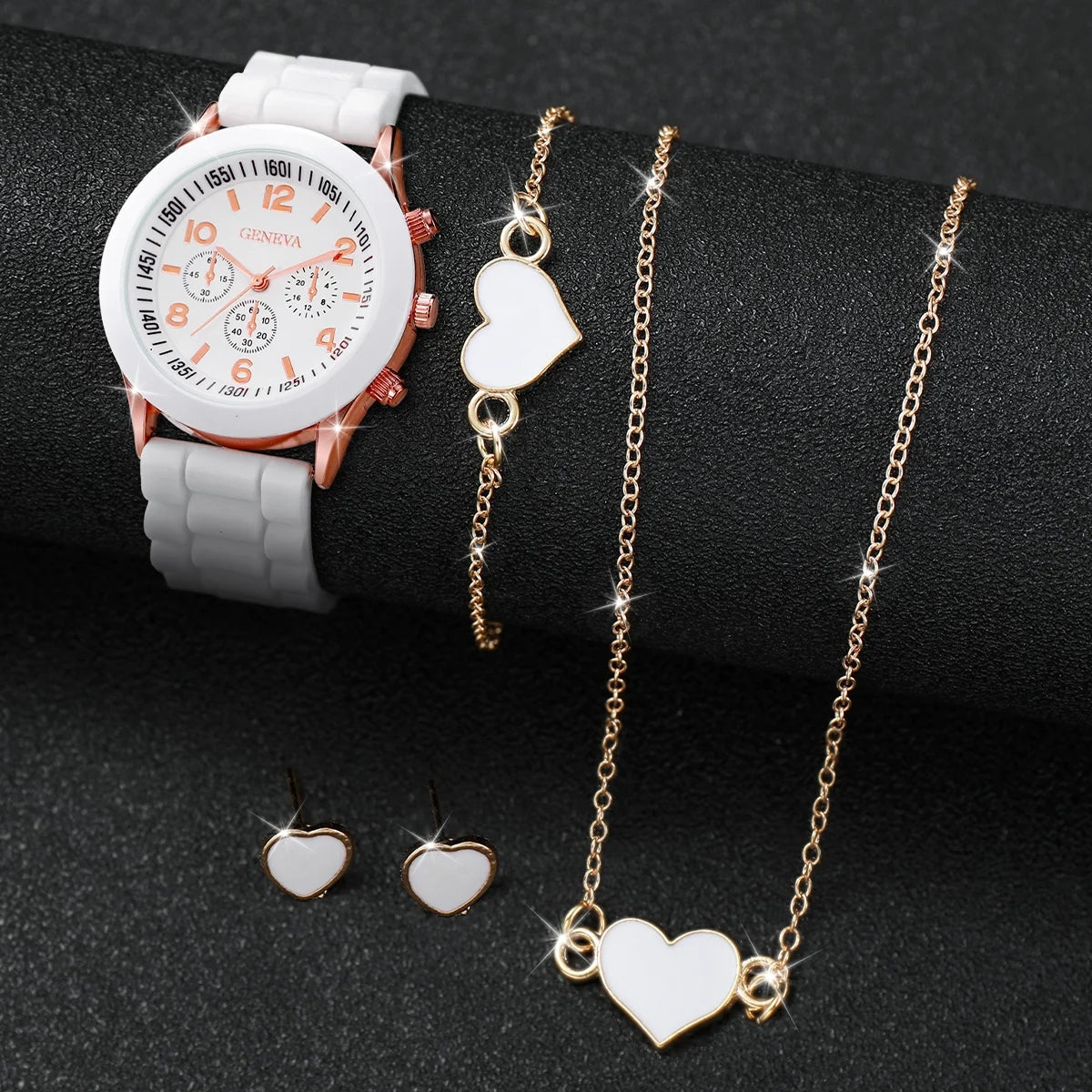 6PCS Women Watches Fashion