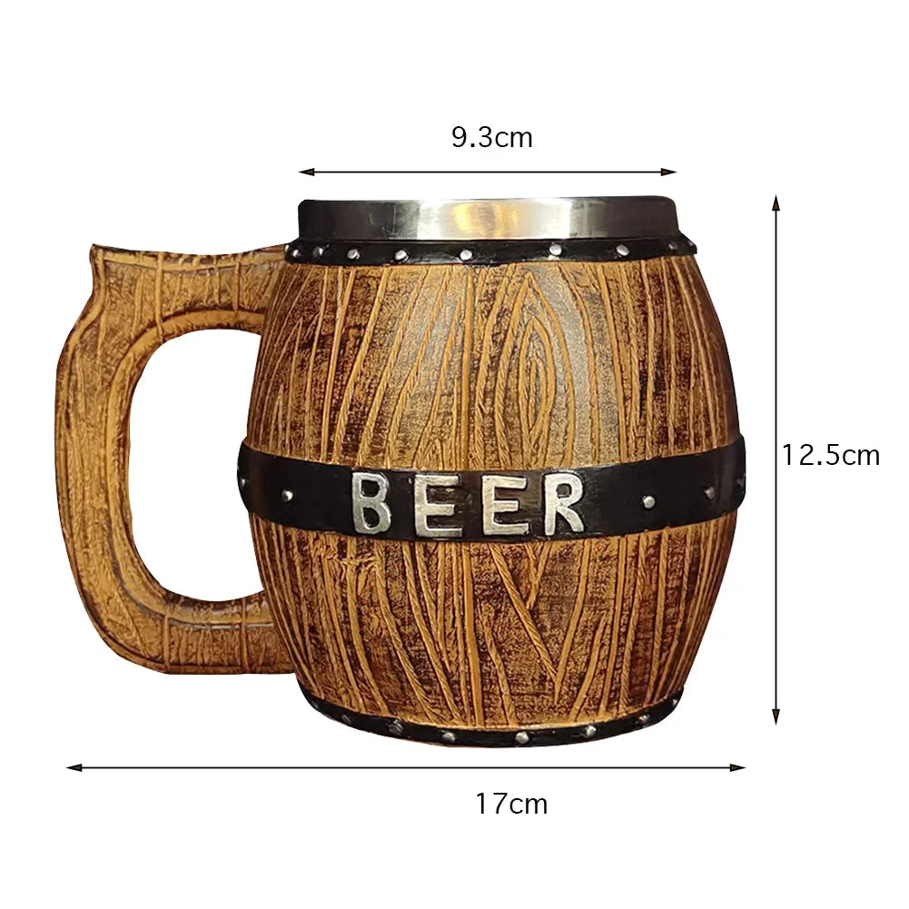 Viking Wood Style Mug