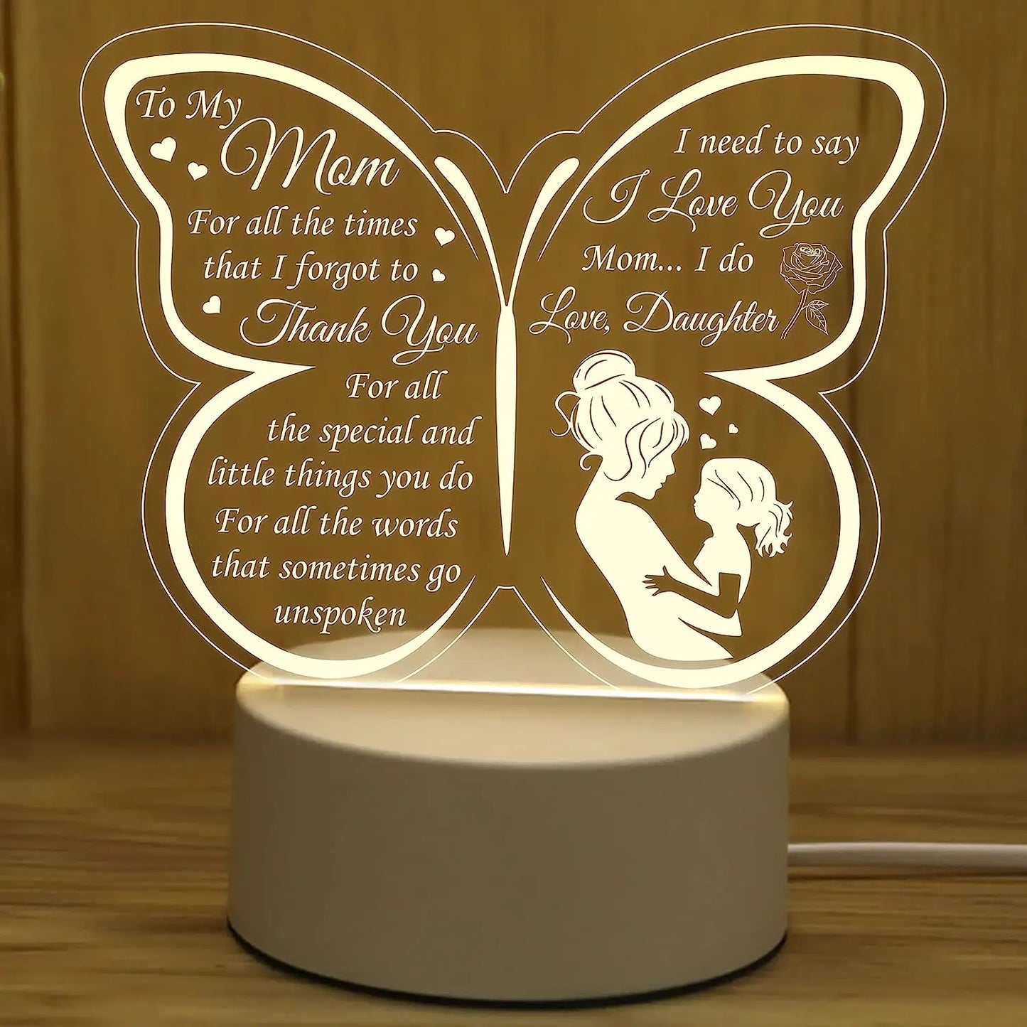 Mother's Day Gifts for Mom Night Light,