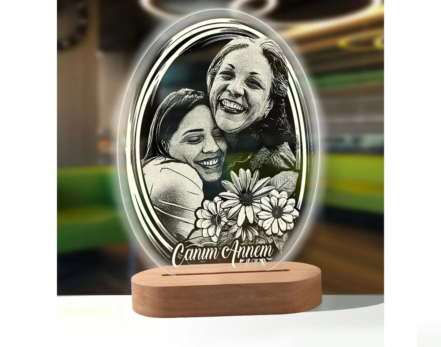 Personalized 3D Photo Lamp Custom Photo And Text Customized Gifts