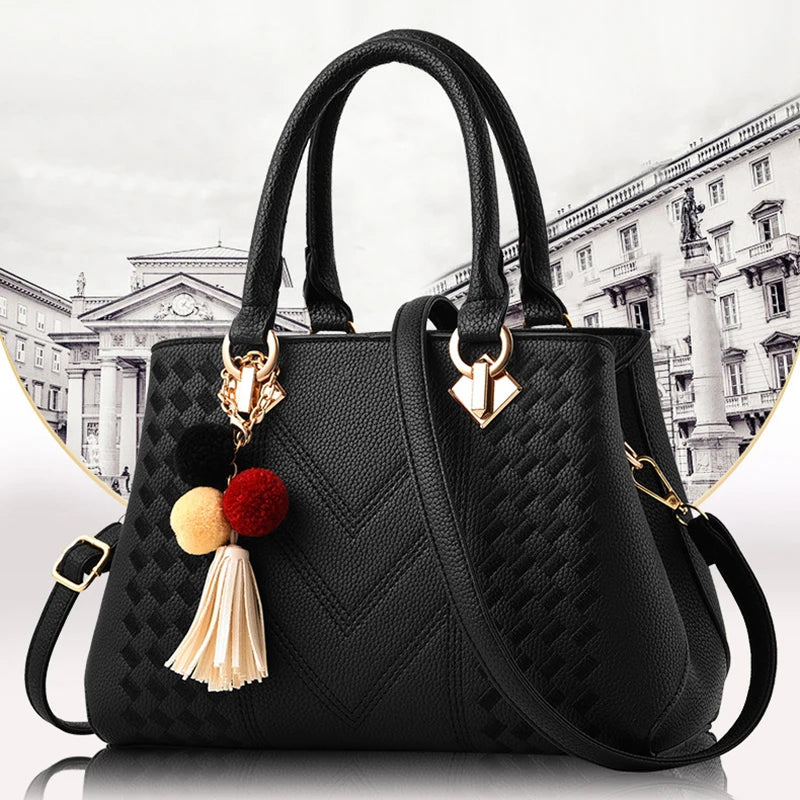 Classic Women  Leather Bags High Quality